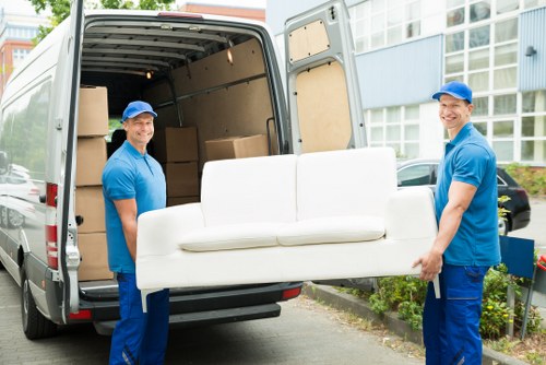Barking Removals staff reviewing ethical labour standards in a removals setting