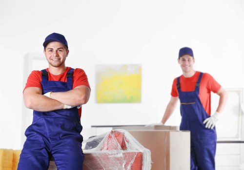 Local man and van service loading items in Barking