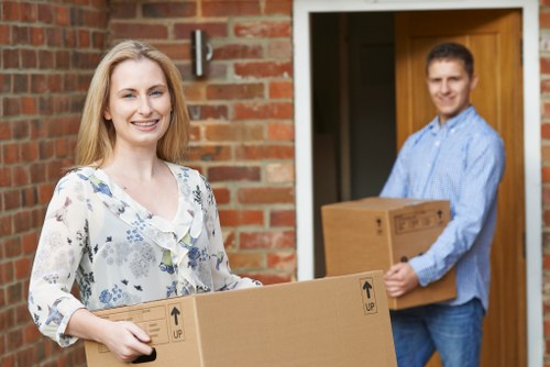 Commercial furniture moving for a local office transfer