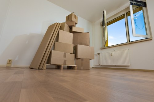 Van loading support for furniture removals in Barking