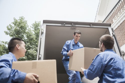Final Barking Removals payment confirmation area with trusted secure processing