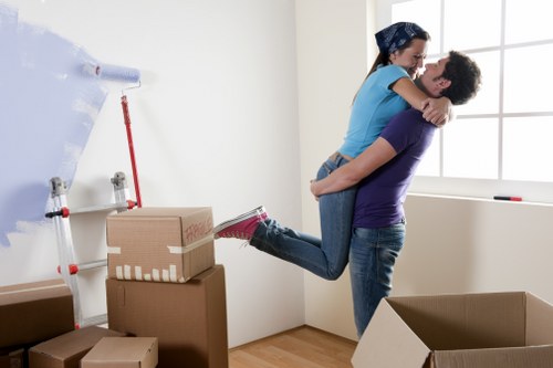 Local Barking removal van prepared for house and flat removals