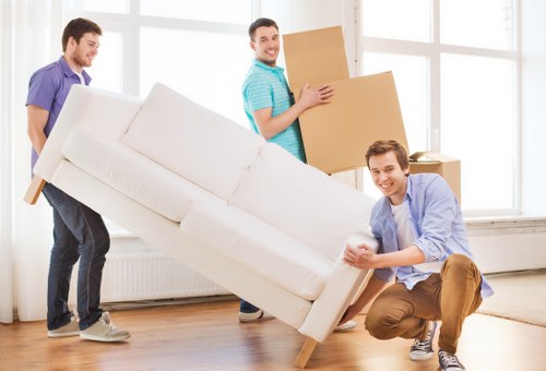Barking removal team managing a property move with care