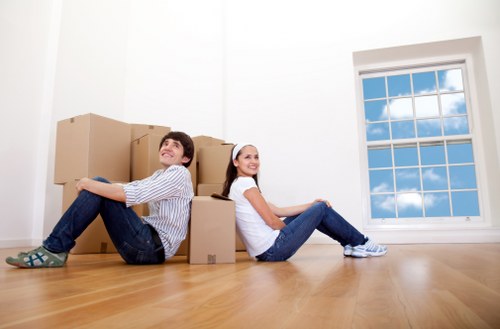 Stair and parking access considerations for Barking removals