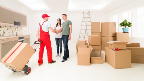Apartment move in Barking with careful access planning