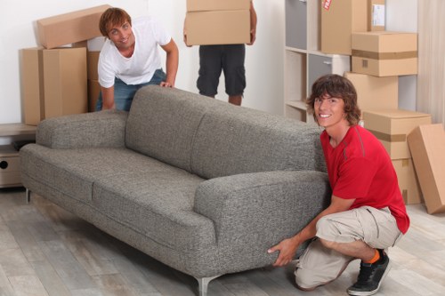 Local movers handling access and loading for a Barking office move