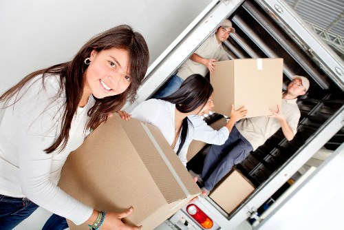 Furniture collection and delivery van service in Barking