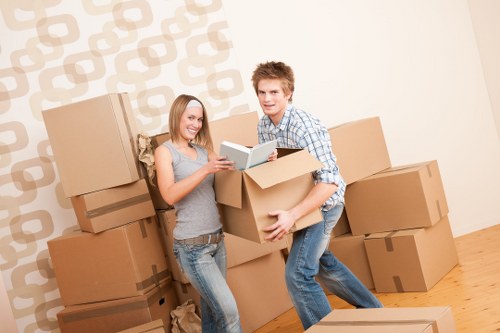 Flat removal service in Barking with access and stairway planning