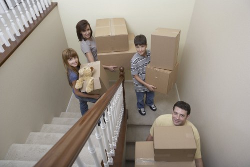 Packing and loading furniture for a Barking move